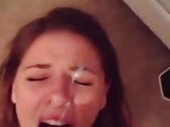 Amateur, Babe, Blowjob, Cumshot